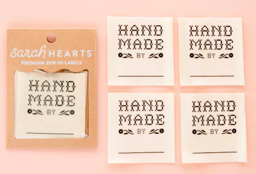 Crafty Handmade By Organic Labels