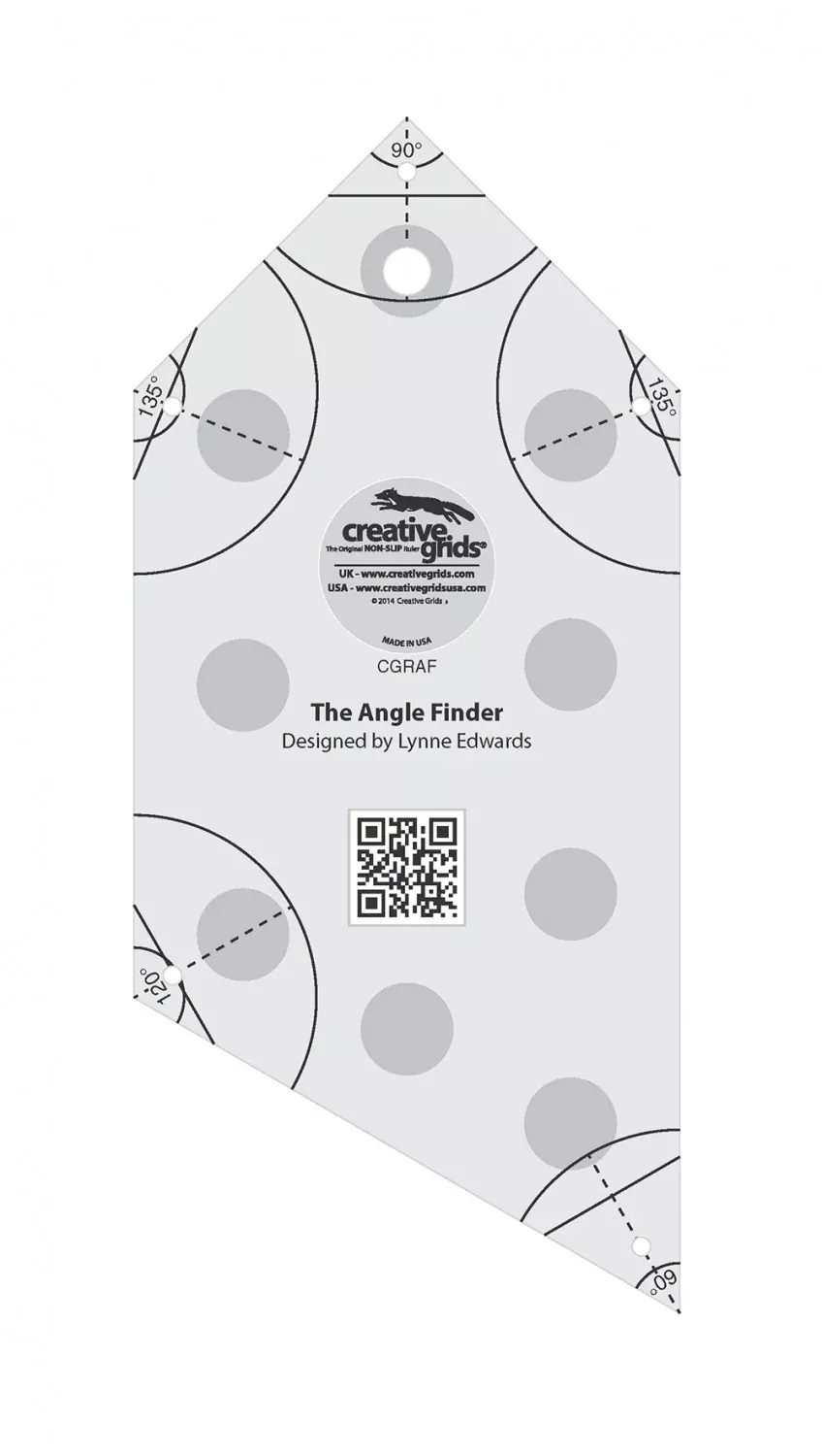Creative Grids Angle Finder Ruler