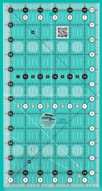 Creative Grids - CGR612 6 1/2 x 12 1/2 Ruler
