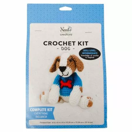 Crochet Kit Dog With Sweater