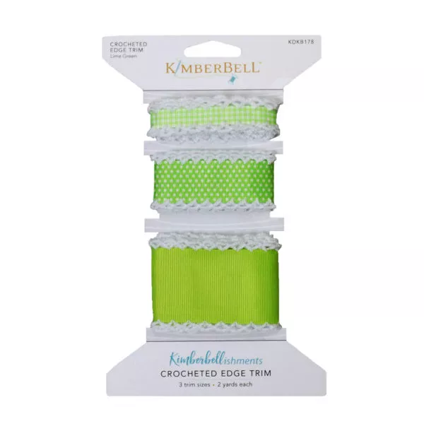 Crocheted Edge Trim (Lime Green)