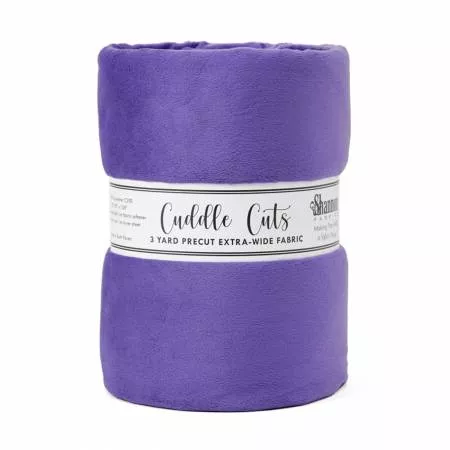 Cuddle Cuts : Amethyst 90" x 108" - CKCW3C390AMETHYST - Shannon Fabrics