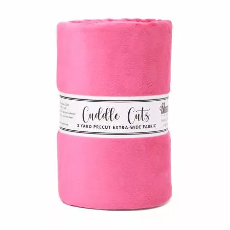 Cuddle Cuts : Fuchsia 90" x 108" - #CKCW3C390FUCHSIA - Shannon Fabrics