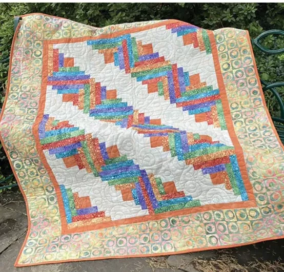 Cut Loose Press - Lickety Split Log Cabin Pattern