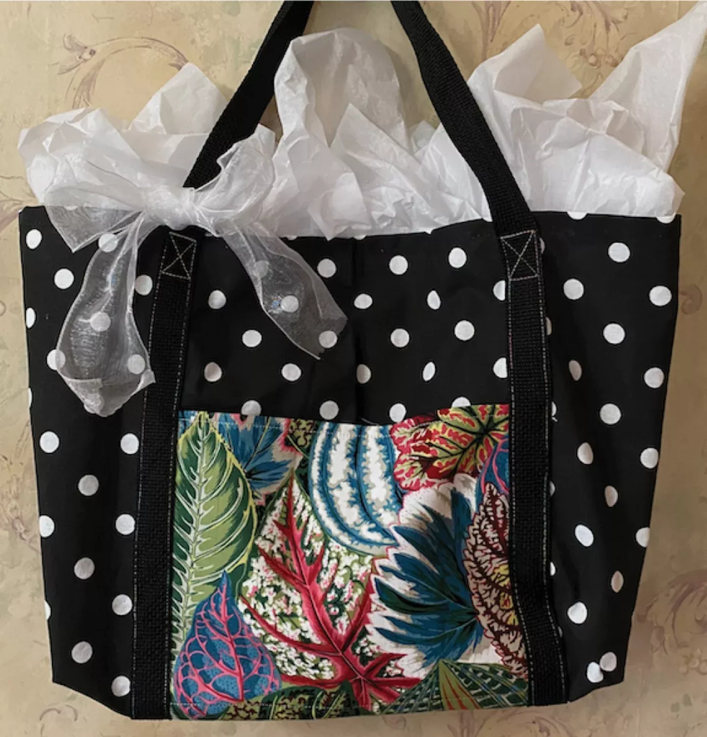 Cut Loose Press Tea Towel Tote Pattern