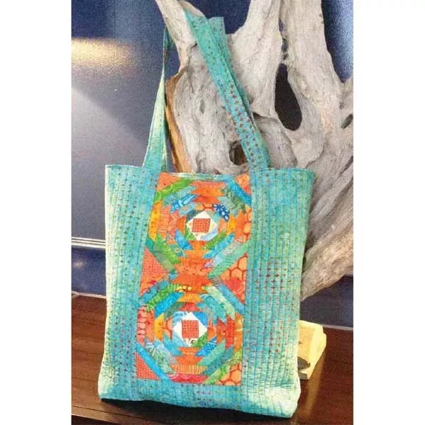 Cut Loose Press - Tropical Pineapple Tote Pattern