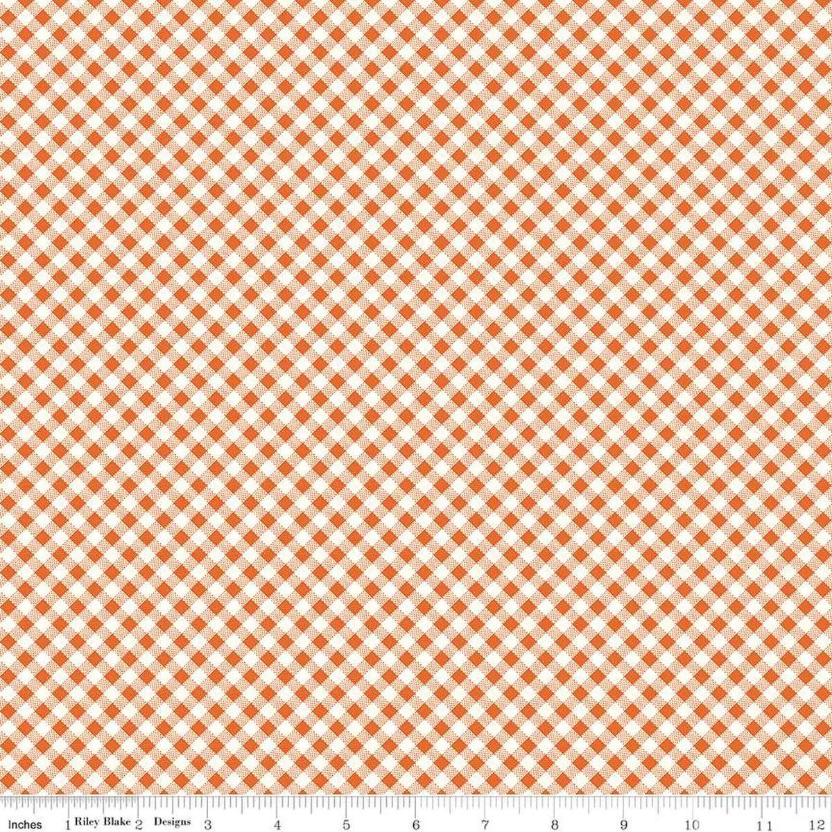 CWH Bee Ginghams C12556-AUTUMN - Cotton Fabric