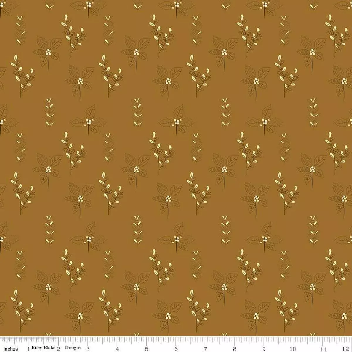CWH Fall's In Town - C13513-TAN - Cotton Fabric