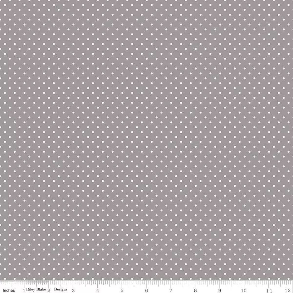 CWH Swiss Dot - C670-40 Gray - Cotton Fabric