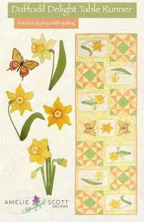 Daffodil Delight Table Runner Pattern