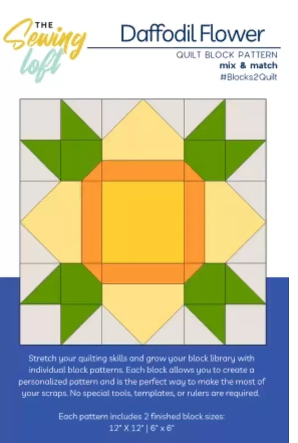 Daffodil Flower Pattern