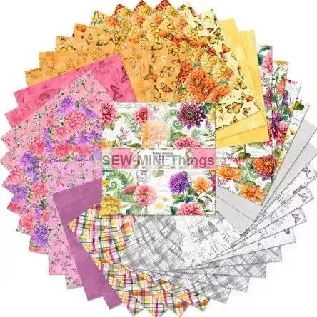 DAHLIA BOTANICA FROM WILMINGTON PRINTS