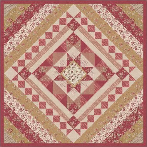 Dans La Soiree : 84" x 84" Quilt Kit - #890358 - French General