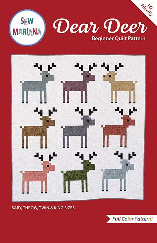 Dear Deer Pattern : #SMA105 - Sew Mariana#1