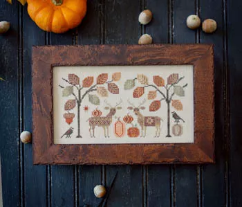 Deer Friends : Cross Stitch Pattern - #15-1880