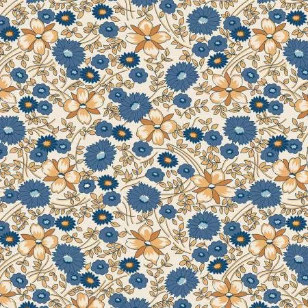 Denim & Daisy :108in Wide Back Prairie Flower Multi - #WB18152R-MULTI - Lori Holt
