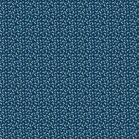Denim & Daisy : Tiny Squares Oxford Blue - #C18138R-OXFORDBLUE - Lori Holt