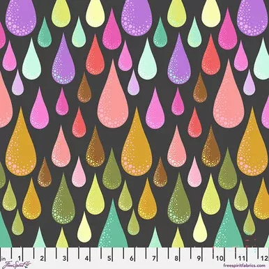 Dew Drops - Licorice by Tula Pink