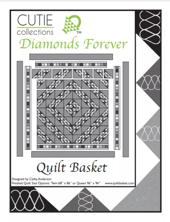 Diamonds Forever - Cutie Pattern Pamphlet - Quilt Basket