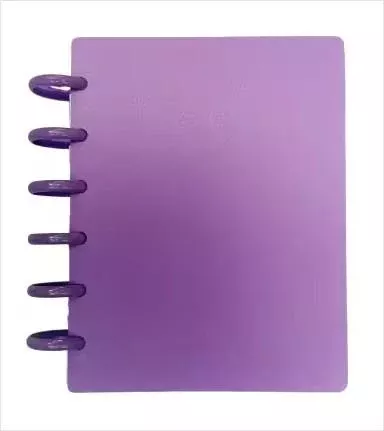 Discbound Storage Binder by Villa Rosa - Purple