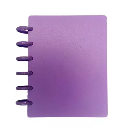 Discbound Storage Binder-Purple