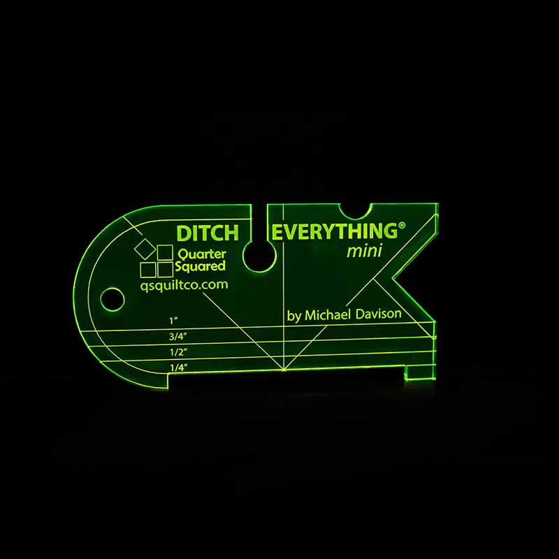 Ditch Everything Mini Quilting Ruler