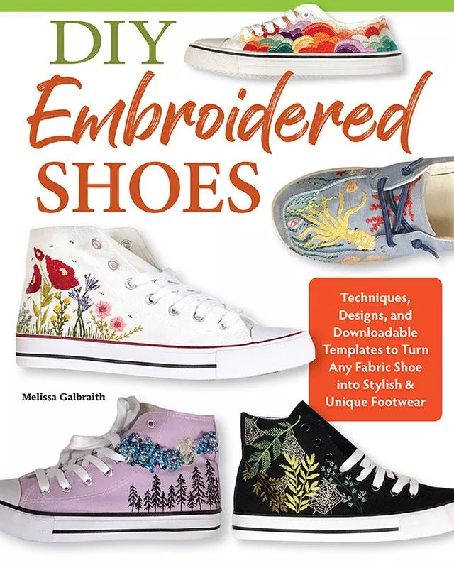 DIY Embroidered Shoes Book