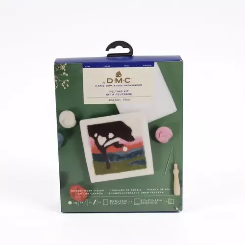 DMC Felting Kit - Sunset