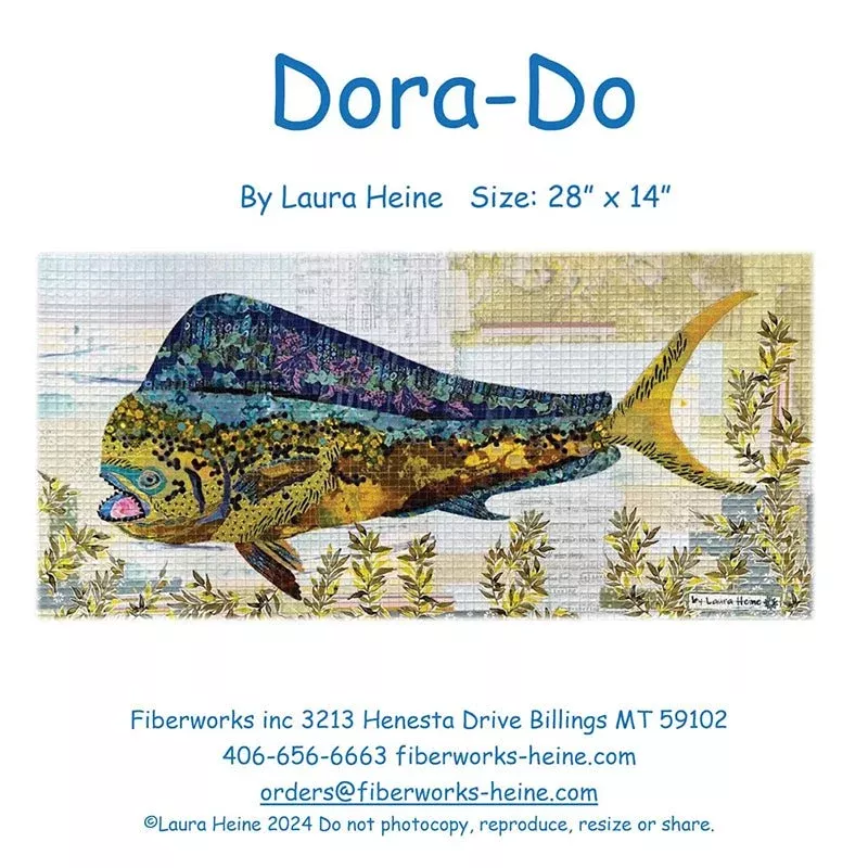 Dora-Do Collage Pattern by Fiberworks Inc