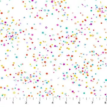 Dovetail by Figo - White Multi Sprinkles - 92028-10