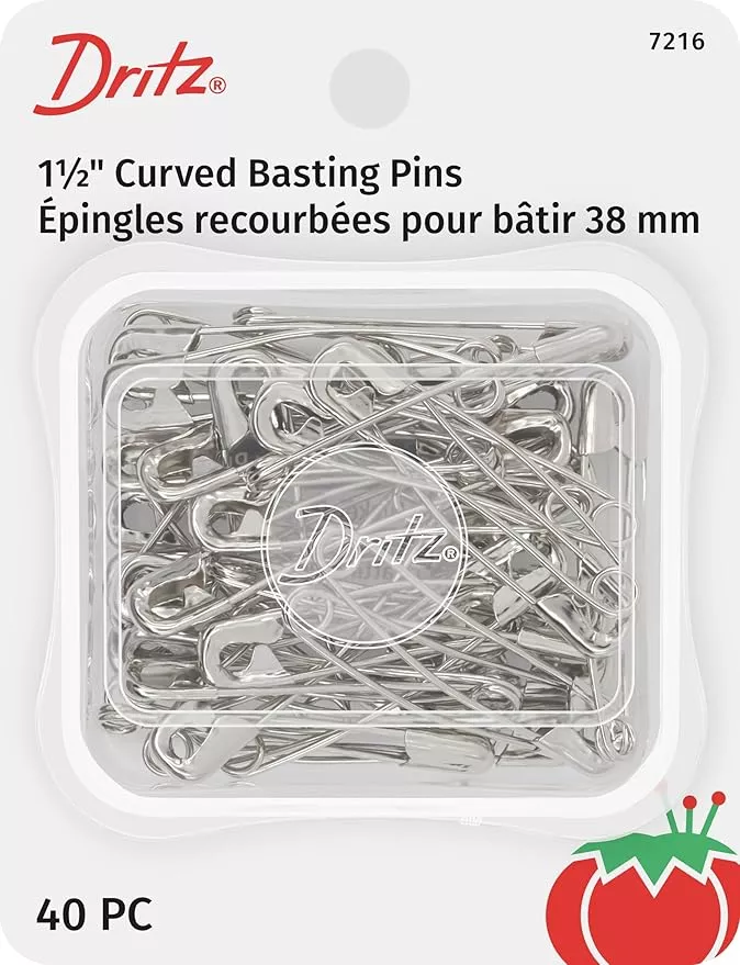 Dritz - Curved Safety Pins - 1 1/2 In