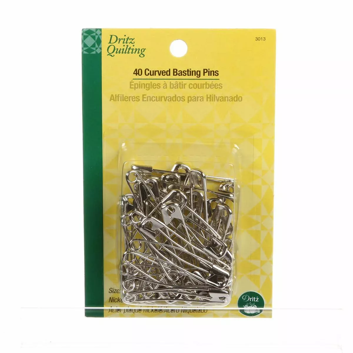 Dritz Curved Safety Pins- 2" (40 pc)