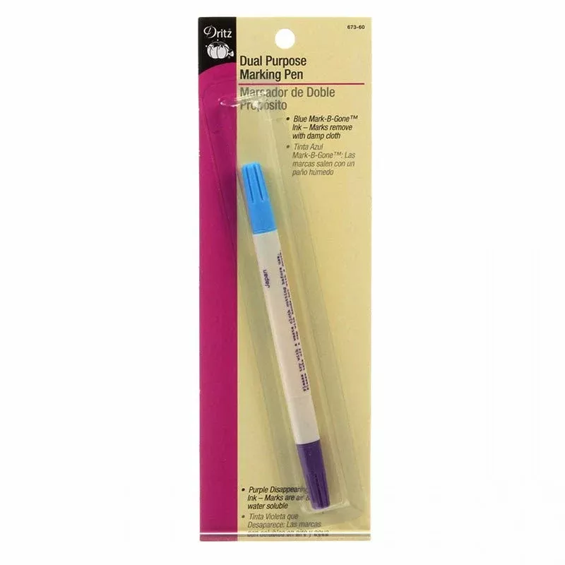Dritz Dual Purpose Twin Marking Pen