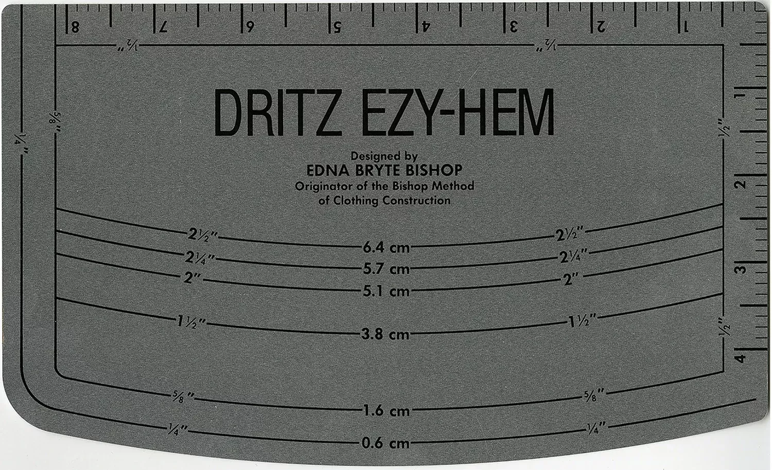 Dritz Ezy Hem Gauge with Metrics 617