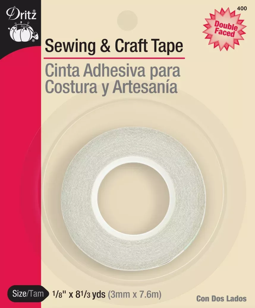 Dritz - Sewing & Craft Tape 1/8" x 8 1/3 Yds