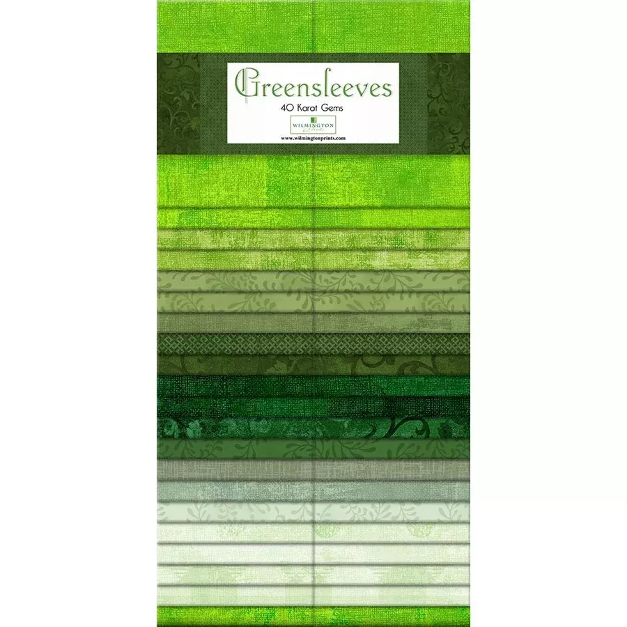 Dry Brush Pistachio 40 Karat Gems 2.5" Strips