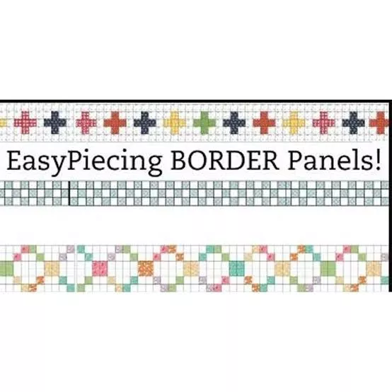 Easy Piecing Grid - HALF Inch Finished Pre-cut Package with Directions (6 Panel) - Ten Sisters