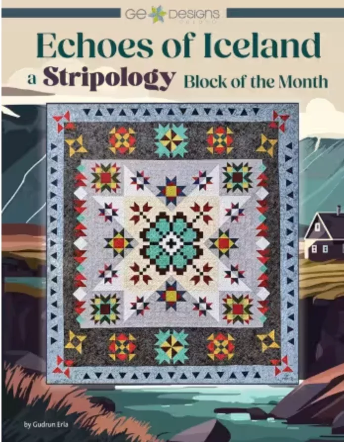 Echoes of Iceland Block of the Month Sign Up Fee-which includes the book