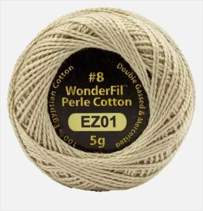 Eleganza Solid #8 Pearl Cotton 5gm - Canyon Walls - EZ01