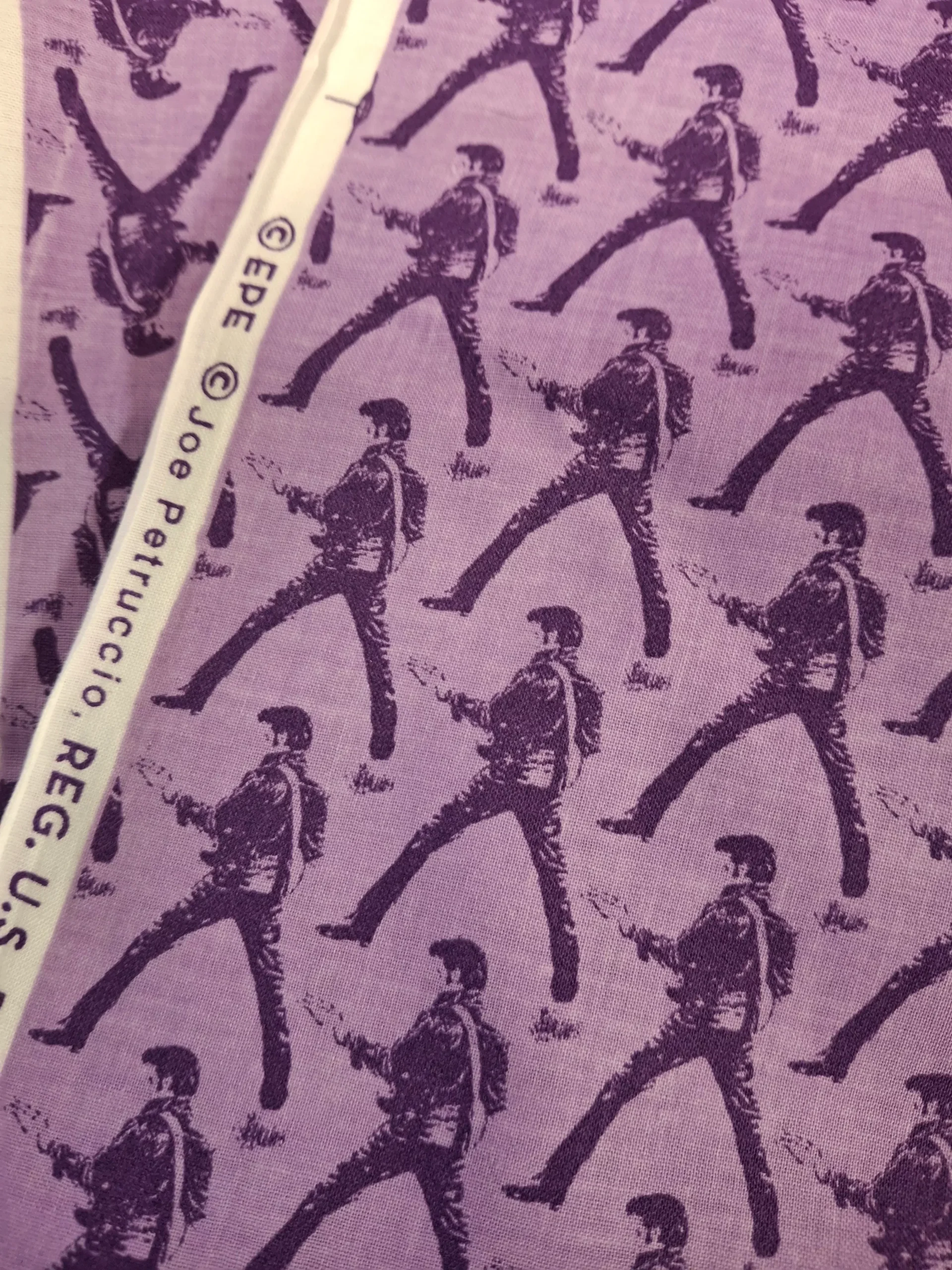 Elvis Presley Vintage Fabric - Joe Petruccio for Cranston Village