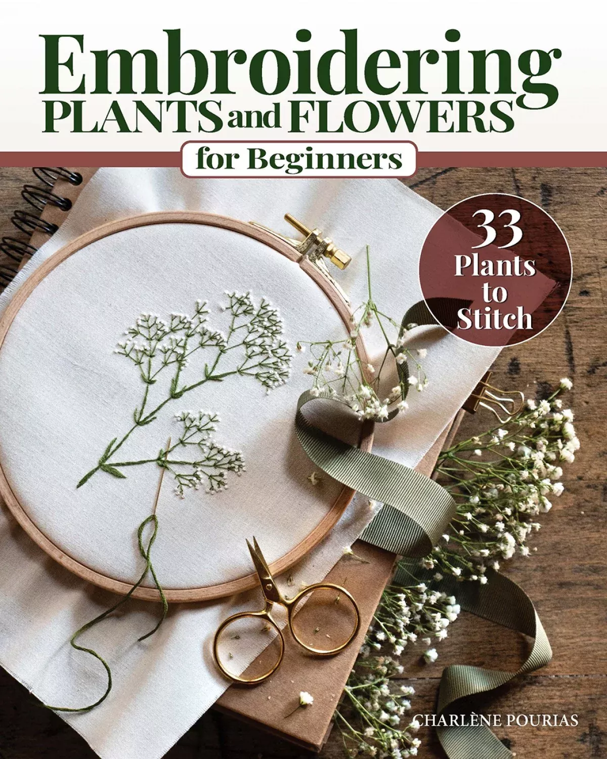 Embroidering Plants and Flowers
