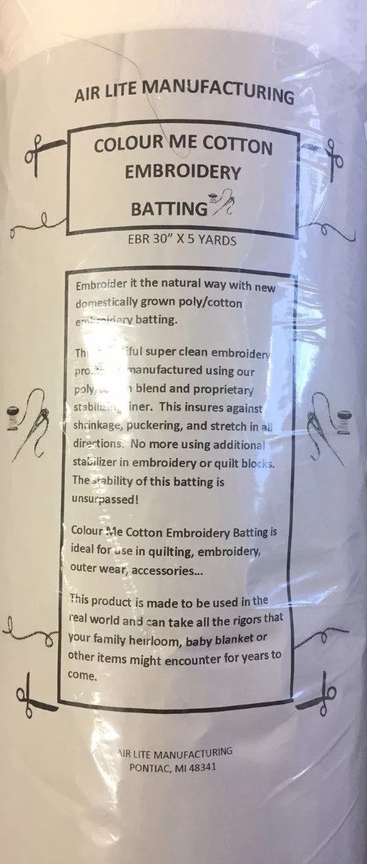Embroidery Batting/Stabilizer 30