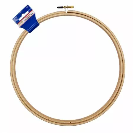 Embroidery Hoop 10in Wood