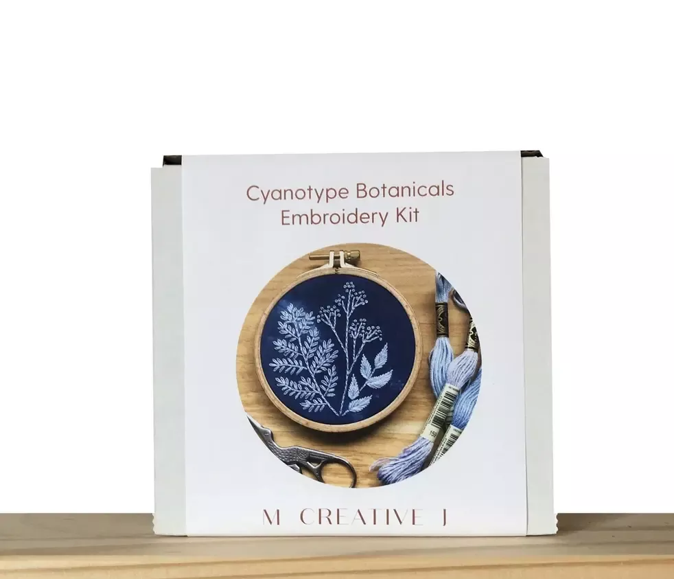 Embroidery Kit PNW Landscape Ornament