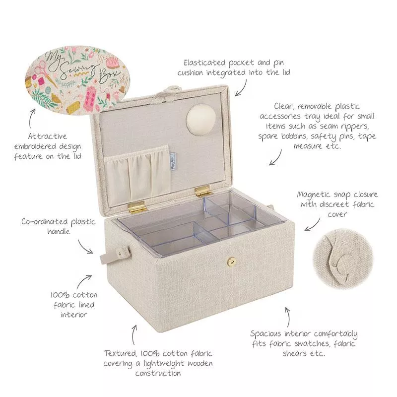 Embroidery Medium Sewing Box MRME 677