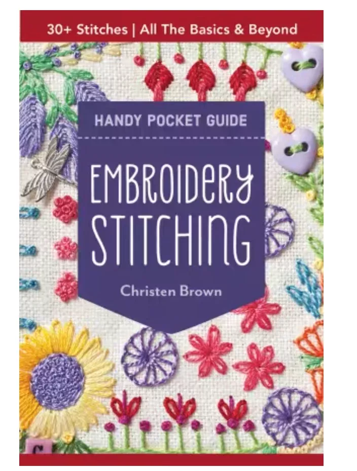 Embroidery Stitching Handy Pocket Guide