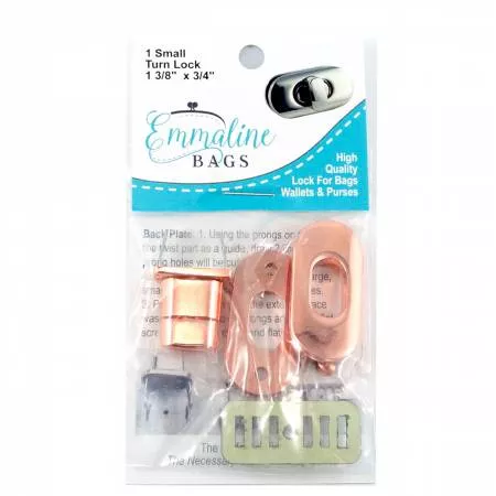 Emmaline Bags Small Turn Lock Copper