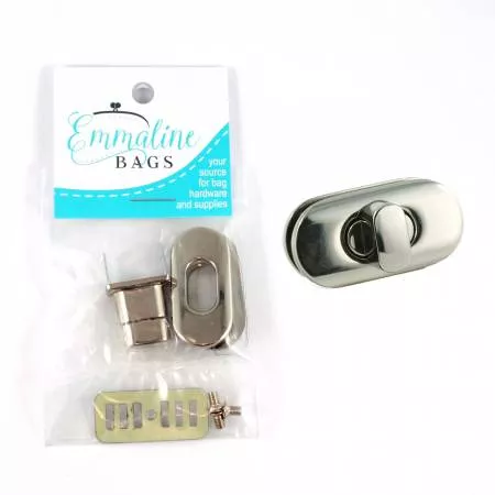 Emmaline Bags Small Turn lock Nickel