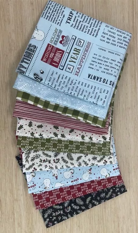 Emmitt + Ivy Bundle 2 Fat Quarter Fabric Bundle (10)