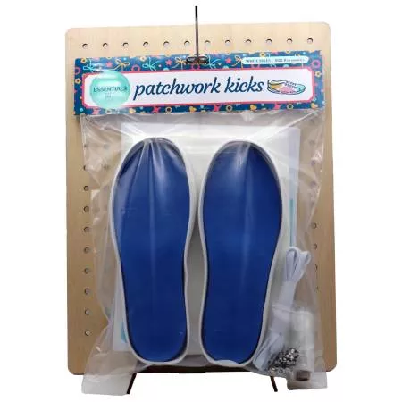 Essentials Kit : Size 8 White - #PK-408-EK - Patchwork Kicks
